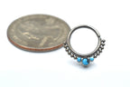 Titanium Samaya Haute Couture Seam Ring (HSMR-F) by Leroi