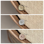 Threadless Sandblasted Button by BVLA