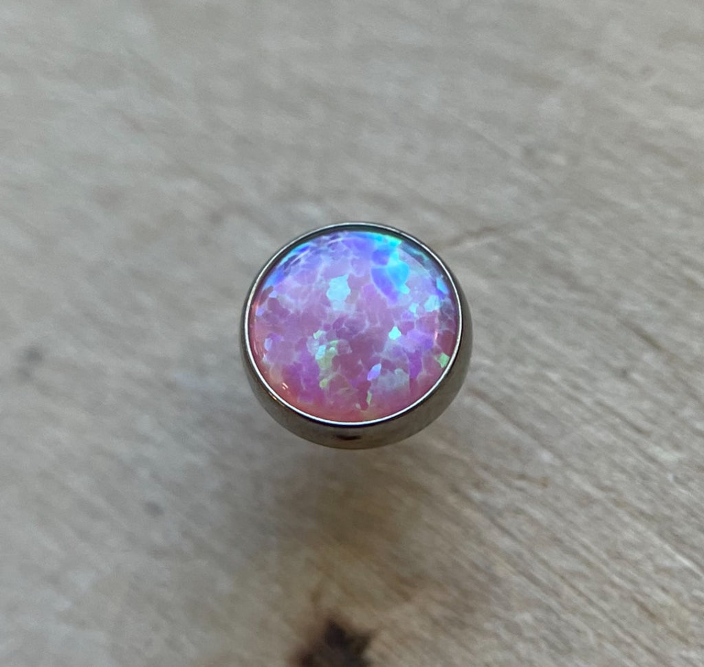 Pink Opal Cabochon by NeoMetal