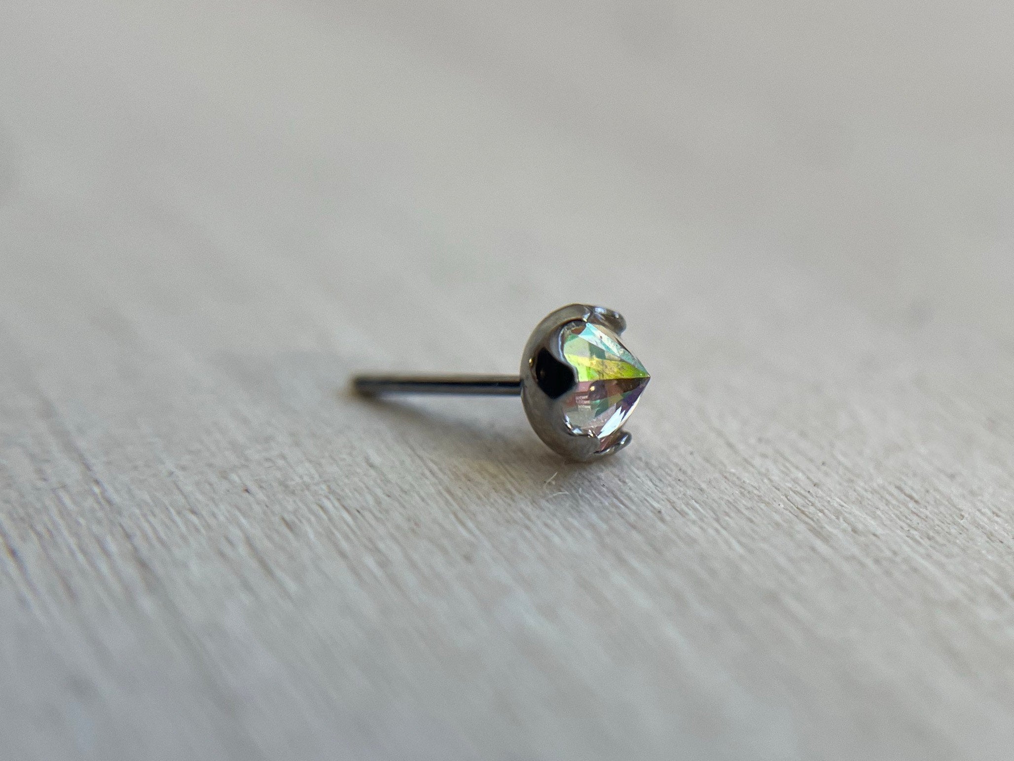 Reverse Set Prong Gems by People's Jewelry