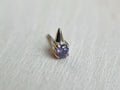 Spikey (Amethyst CZ) by Mushroom Jewelry