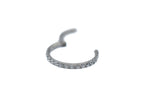 Titanium Single Row Navel/Side Facing Clicker