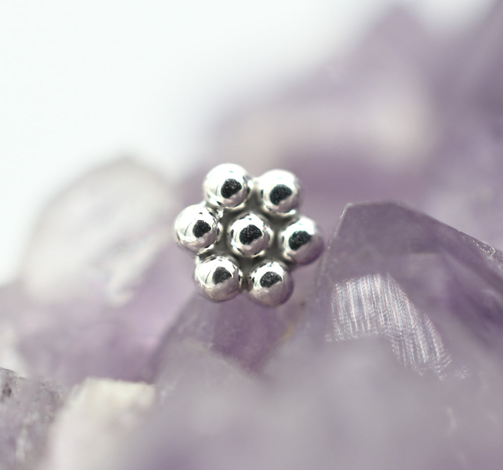 Beaded Flower by Divinity Metals