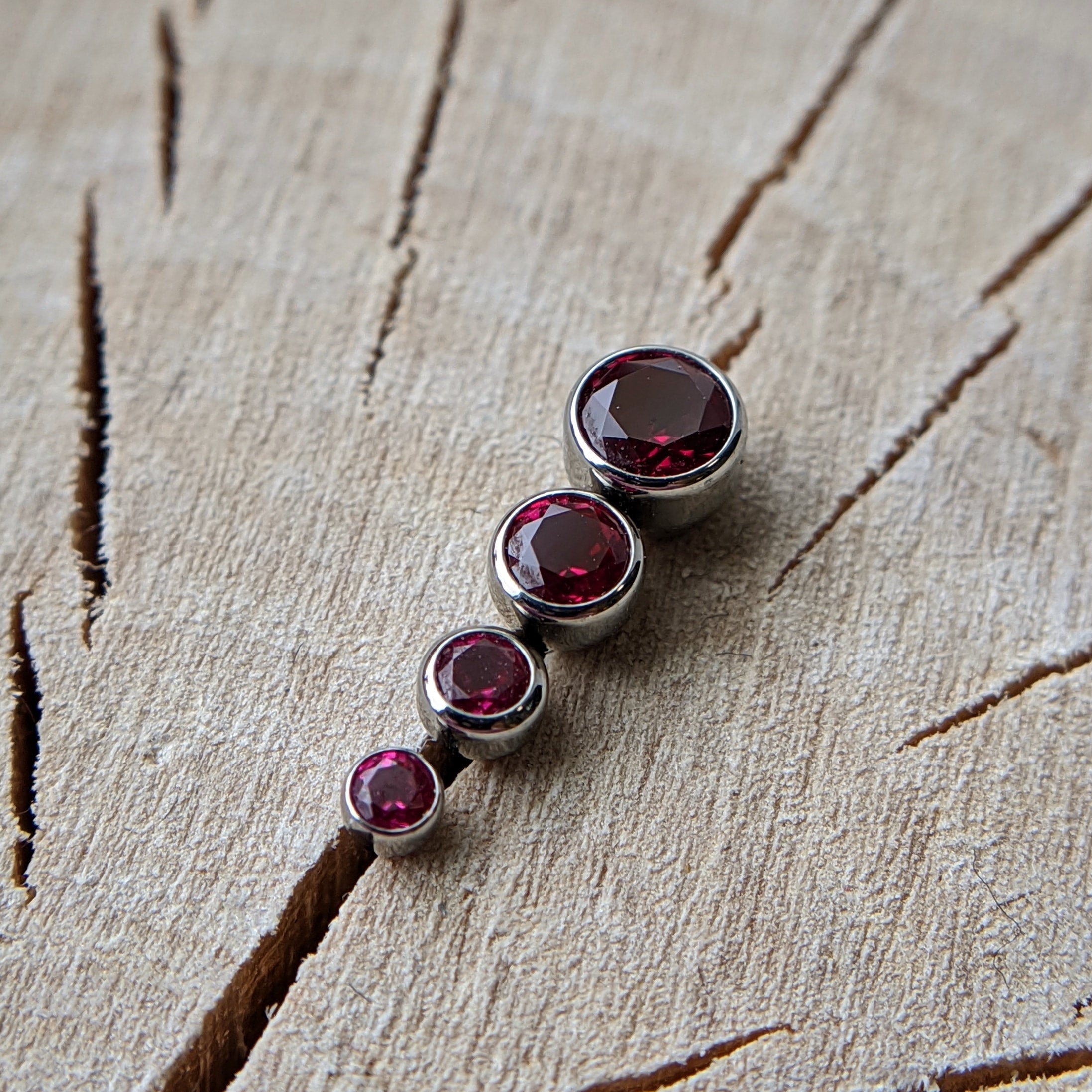 Ruby CZ Bezel by NeoMetal