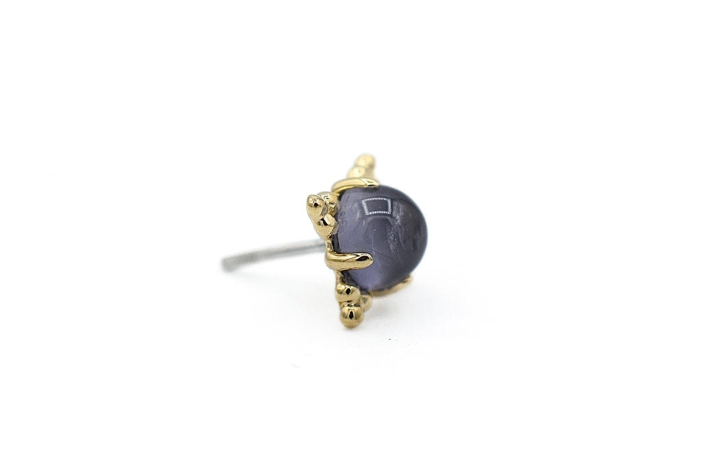 Zia with Iolite by Anatometal