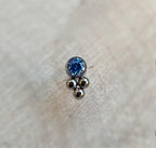 Haute Couture Tri-Bead Accented Bezel by LeRoi (11HT-3)