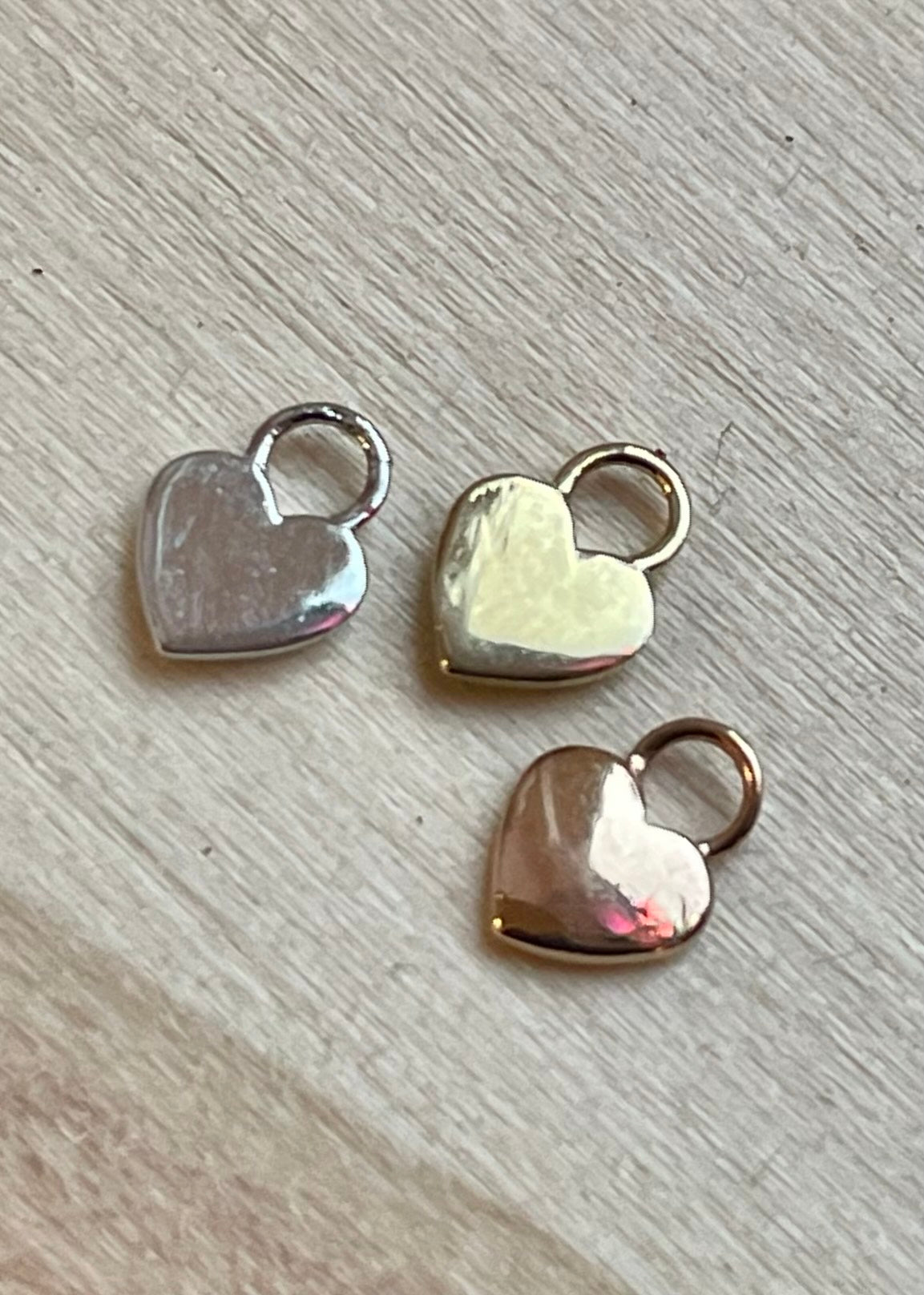 Heart Charm by Divinity Metals