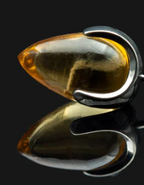 14g Opal Prong Bullet by People's Jewelry