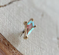 Mini Soho Kite Cut Mercury Mist by Buddha Jewelry