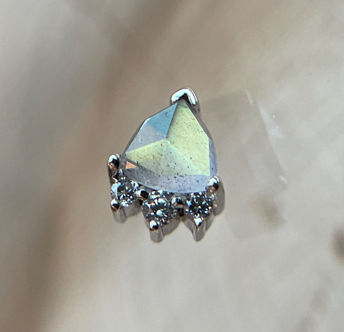 Micol Labradorite Trillion Prong by BVLA