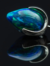 14g Opal Prong Bullet by People's Jewelry