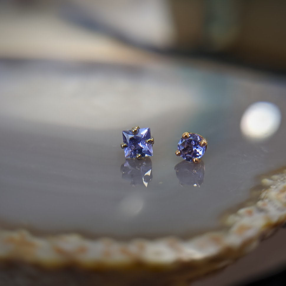 Prong-Set Tanzanite by Sleeping Goddess