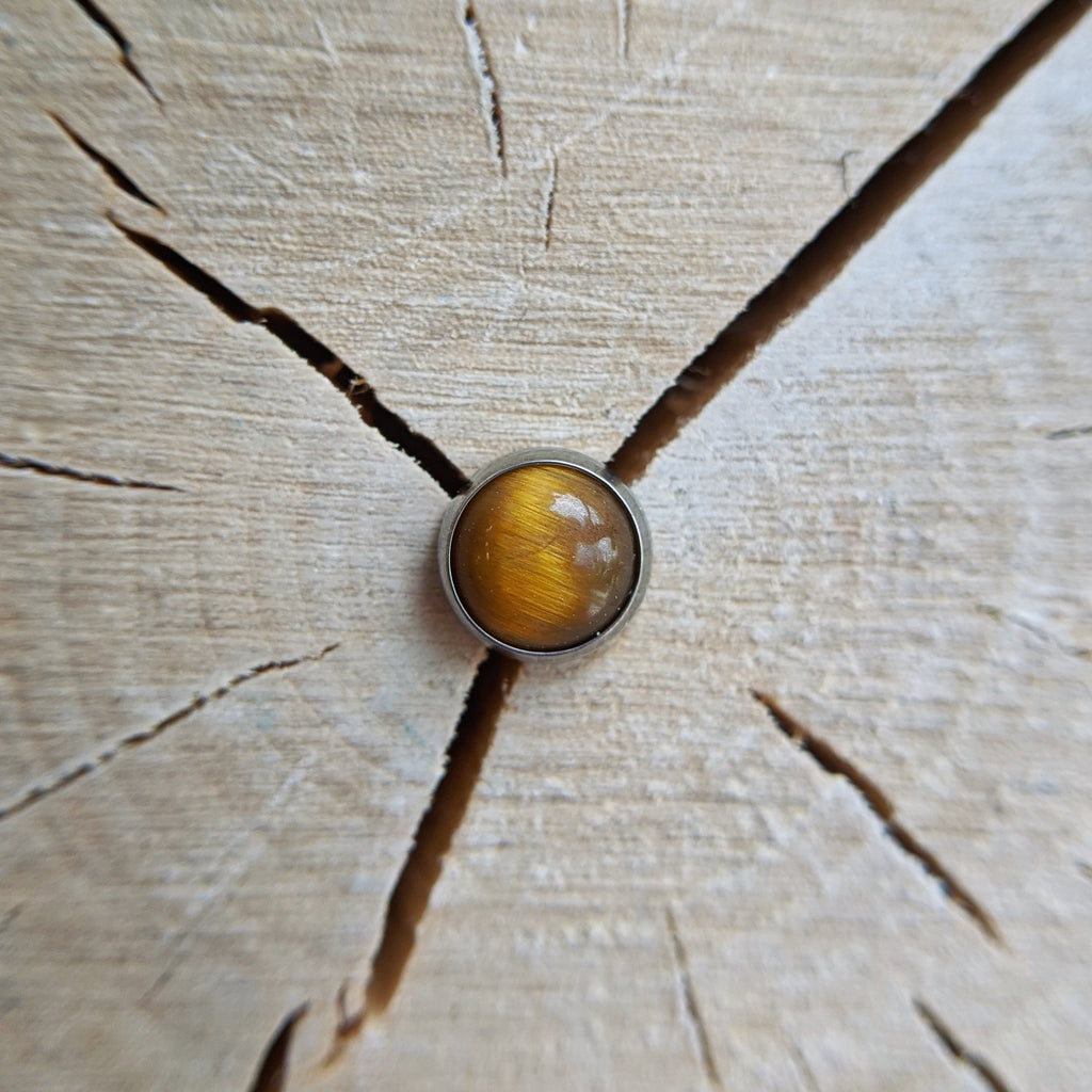 Tigers Eye Cabochon by NeoMetal