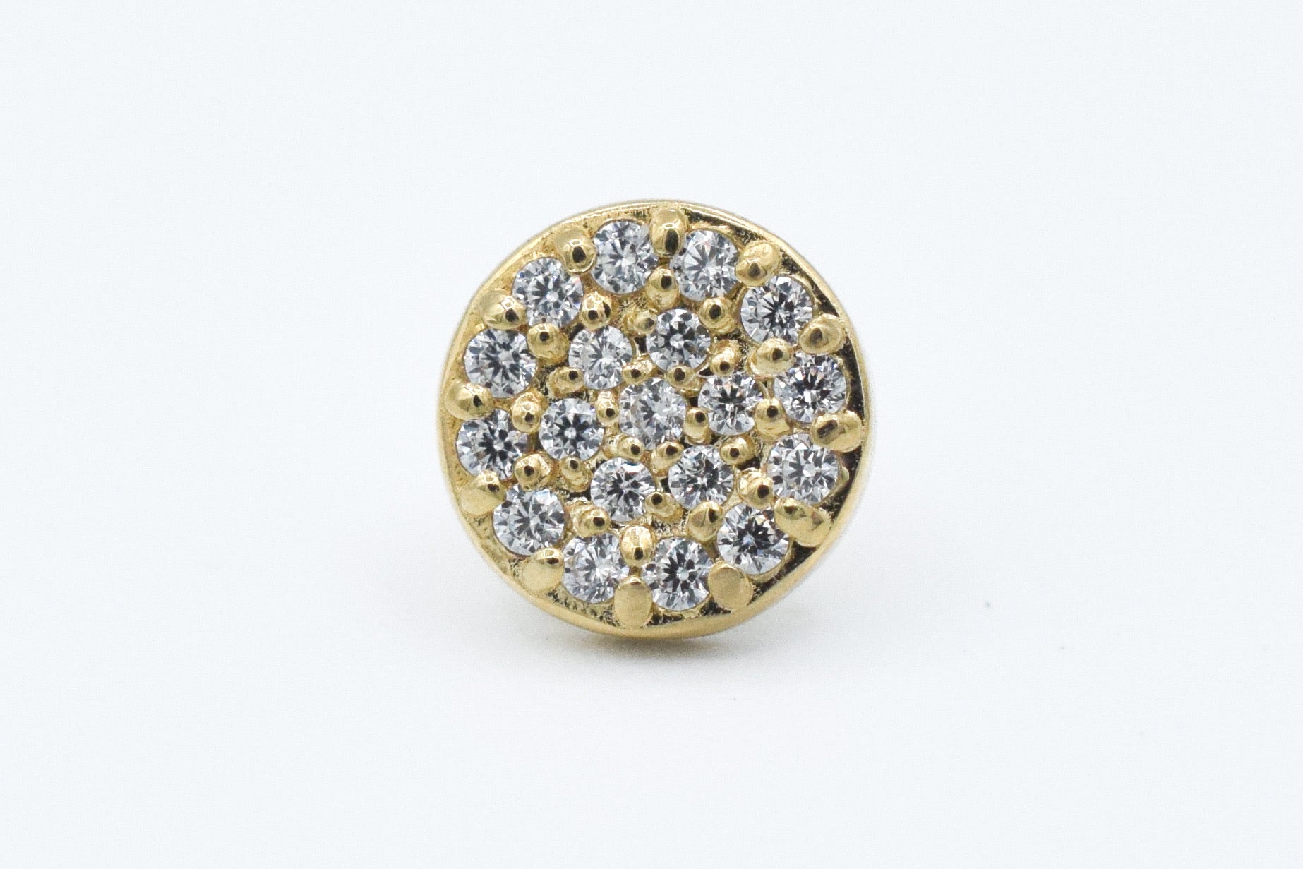 Large Pave Disk by Divinity Metals