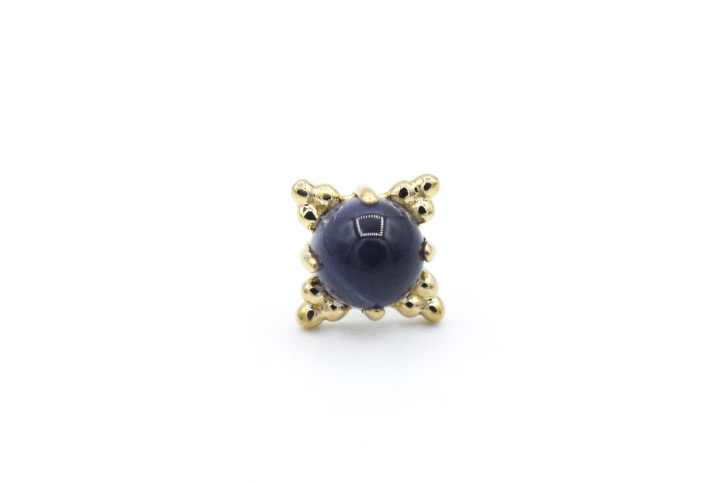 Zia with Iolite by Anatometal