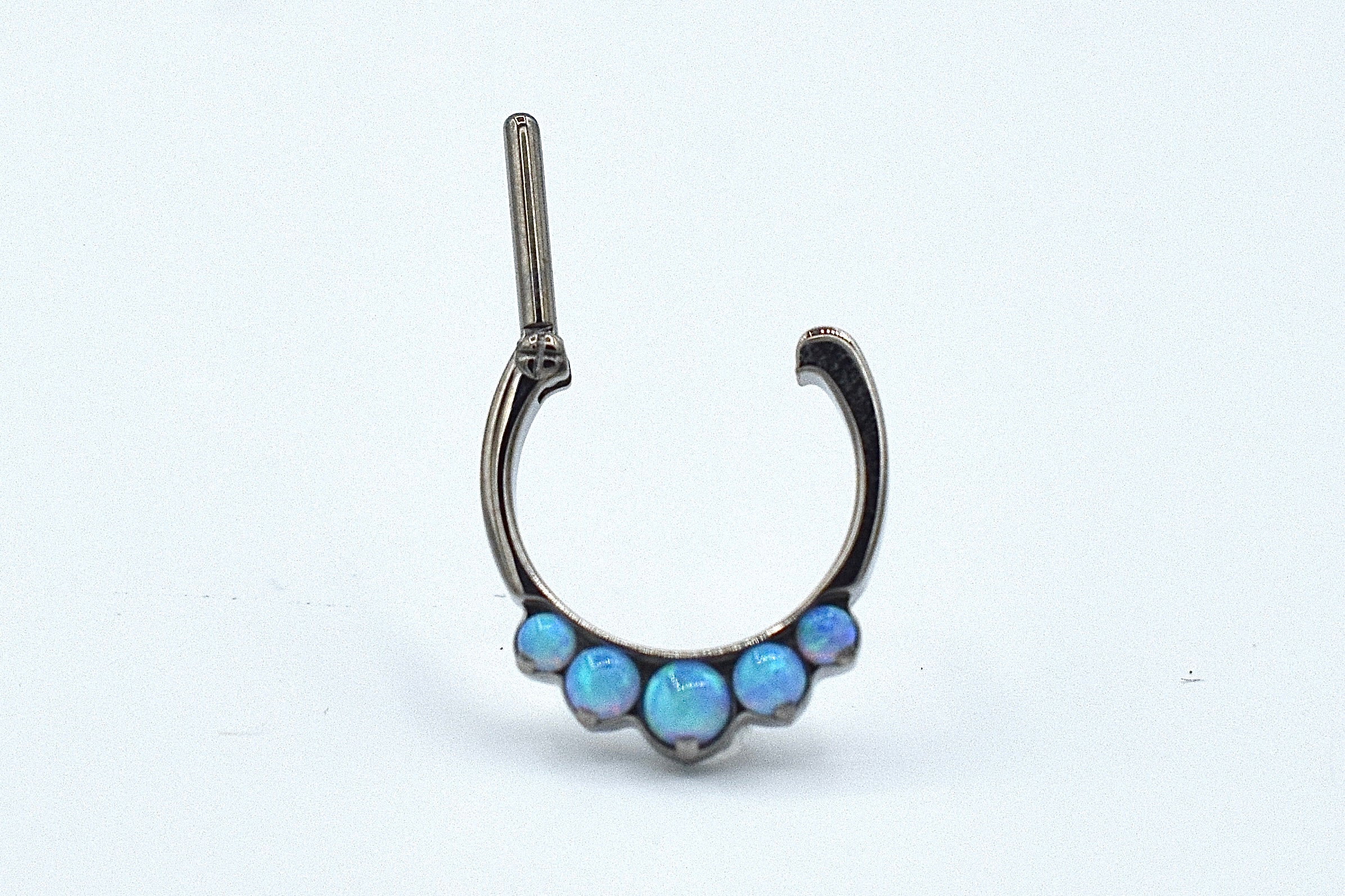 5-Gem Odyssey Daith / Septum Clicker by Industrial Strength