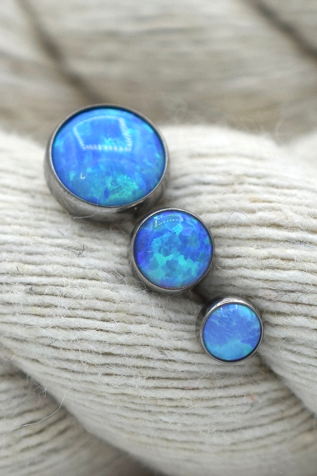 Light Blue Opal Cabochon by NeoMetal