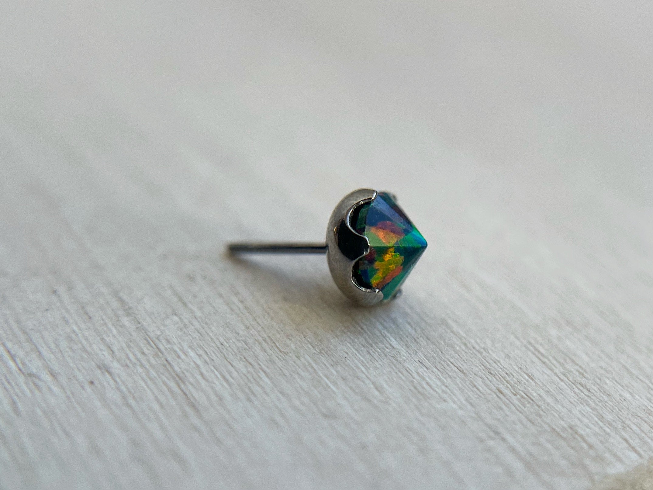 Reverse Set Prong Gems by People's Jewelry