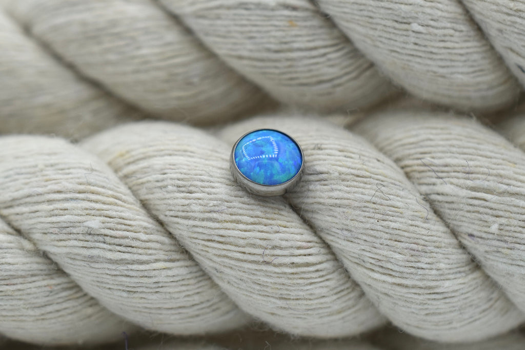 Light Blue Opal Cabochon by NeoMetal