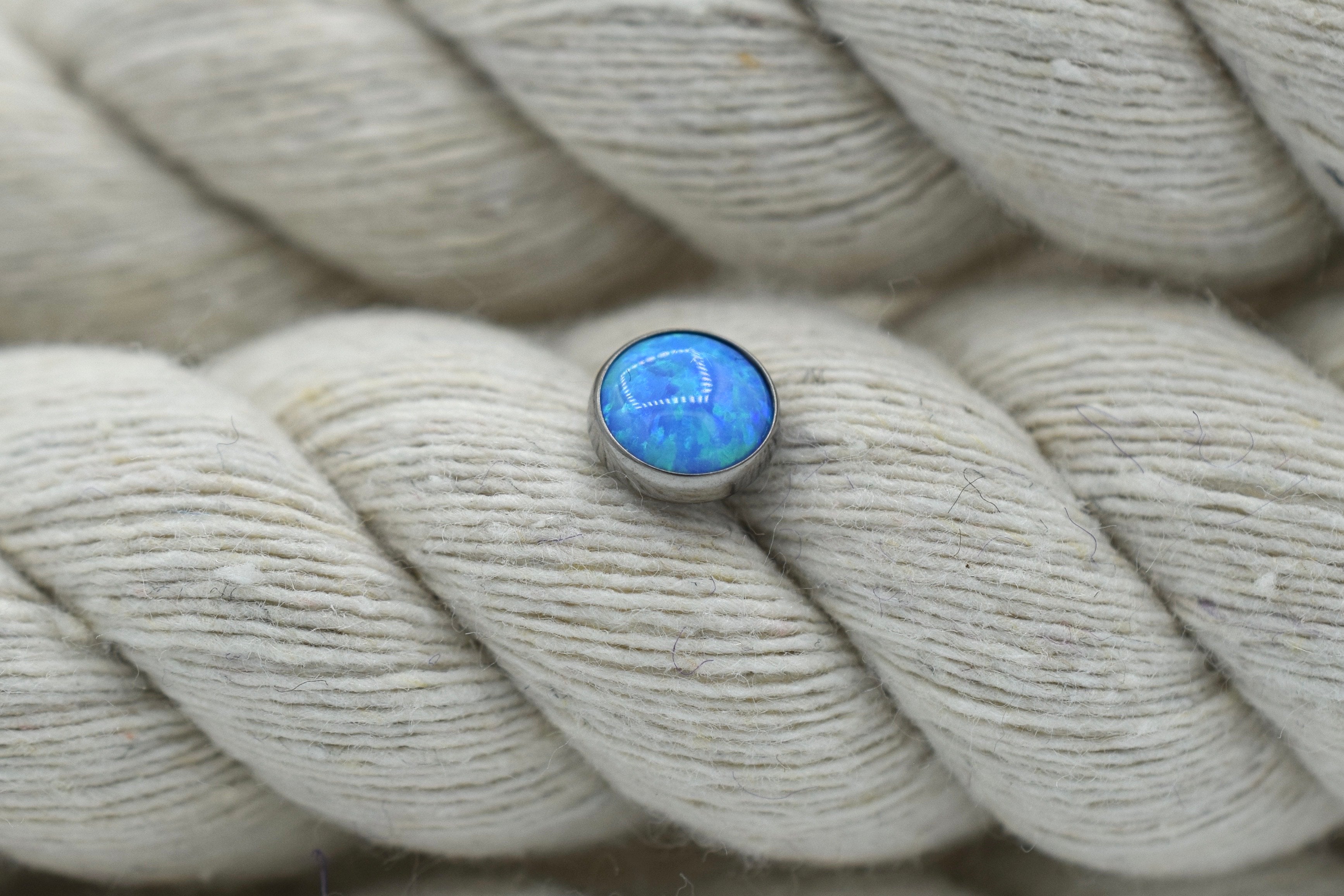 Light Blue Opal Cabochon by NeoMetal