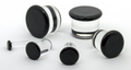 Pair of Black CFP Single Flare by Glasswear