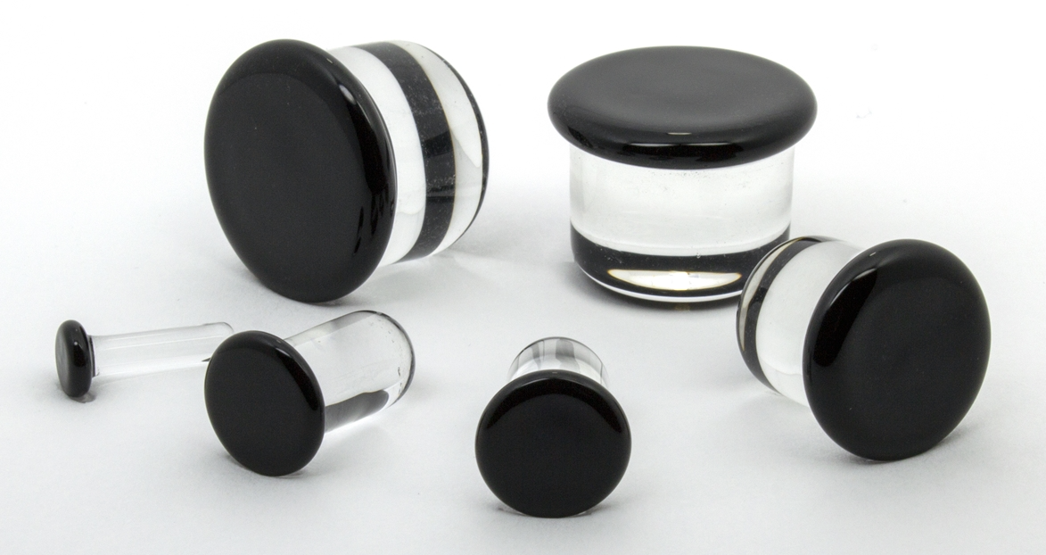 Pair of Black CFP Single Flare by Glasswear