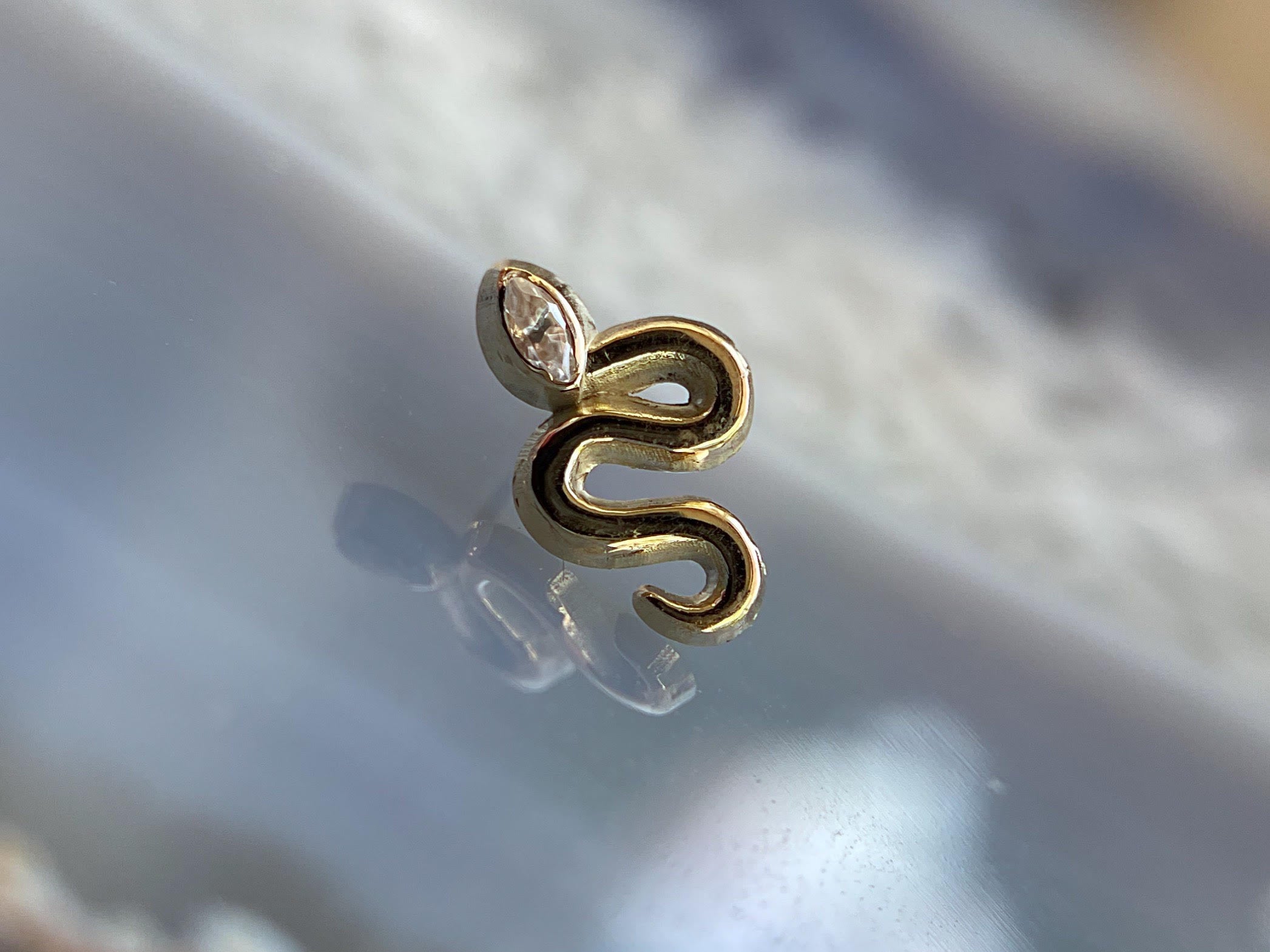 Mortal Coil (Snake) by Maya Jewelry