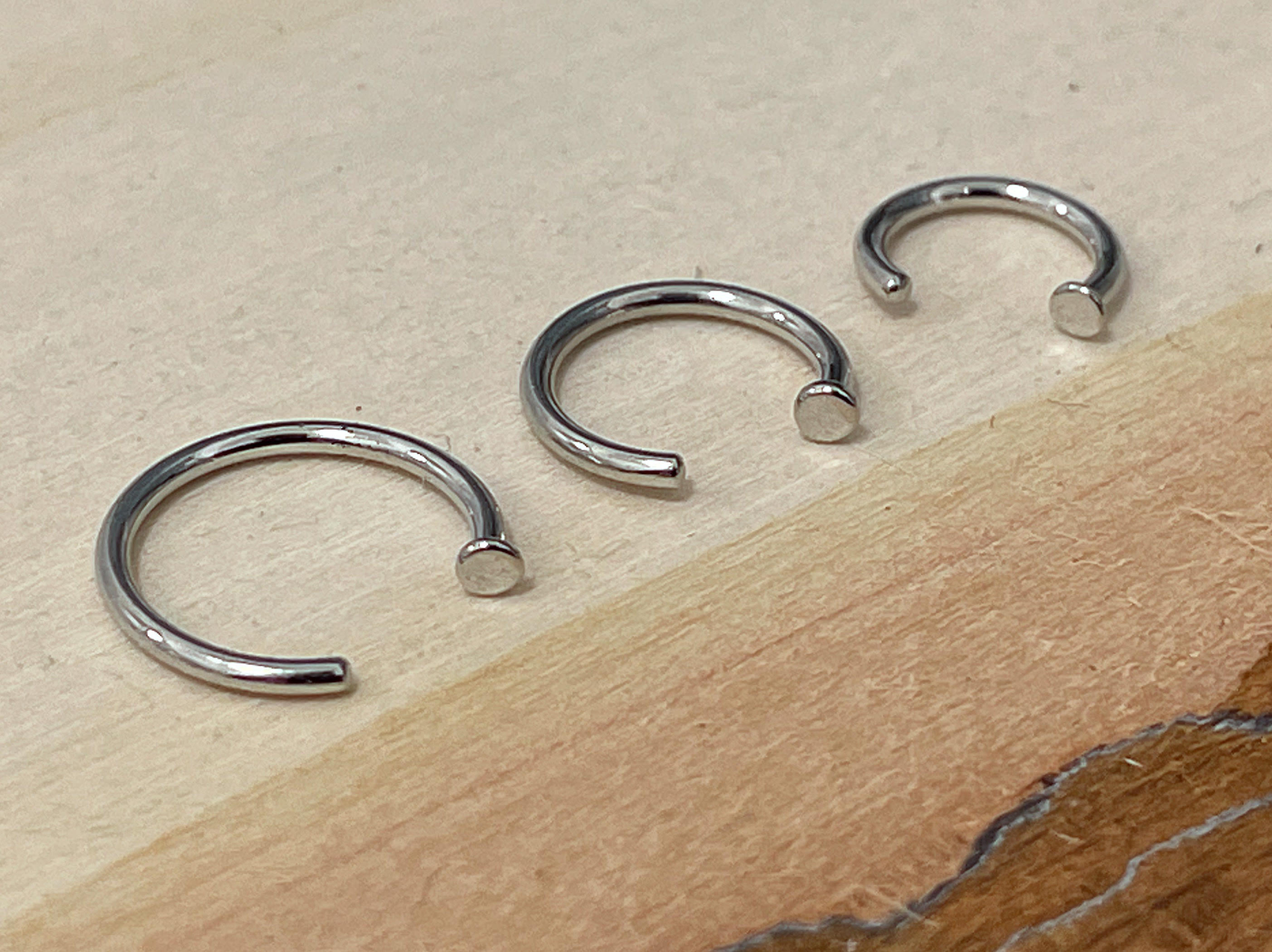 Stainless Steel Nostril Nail by Anatometal