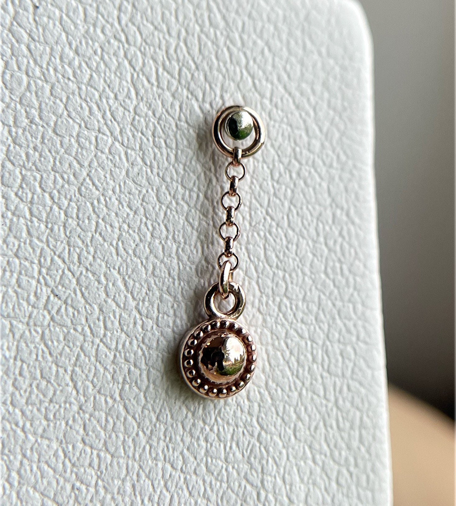 Escudo Milgrain Charm by Hialeah