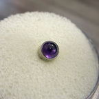 Titanium Captive Gem Beads (CZ, Opal & Natural Stone)