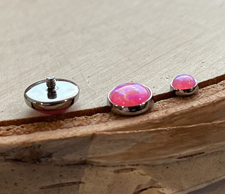 14g Threaded Opal Cabochon