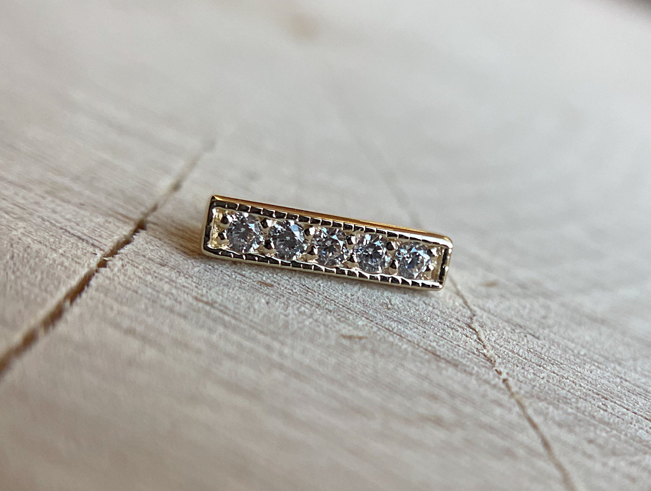Pave Gem Strip by BVLA