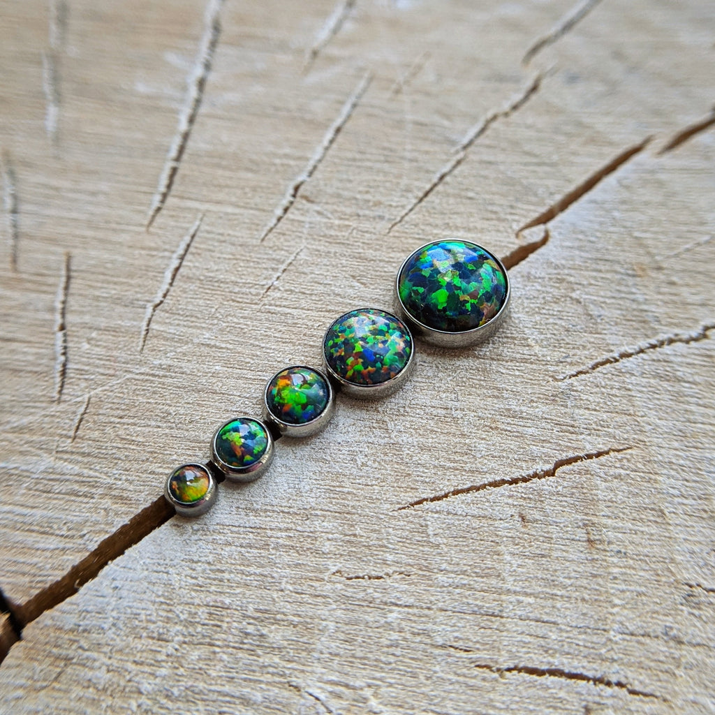 Black Opal Cabochon by NeoMetal