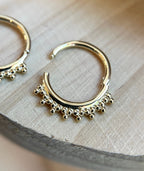 Gold Tri-Bead Clicker by Junipurr