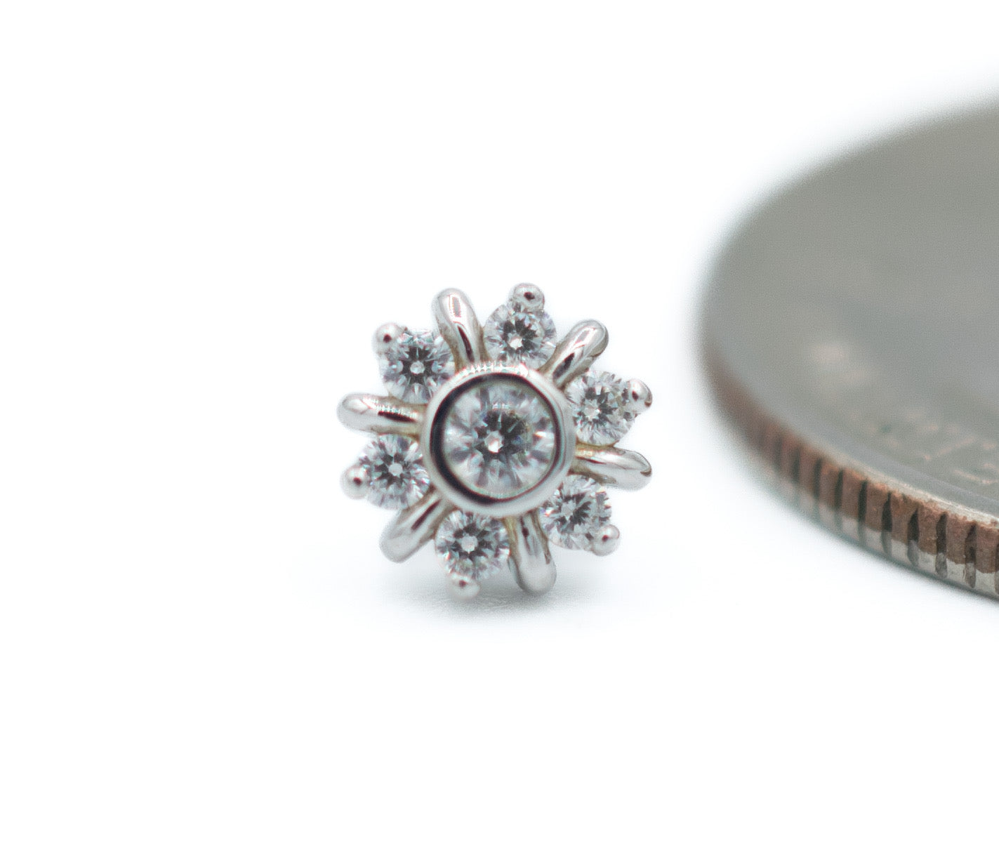 7 Gem Radiant CZ Cluster by Junipurr