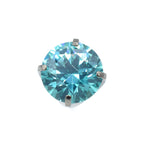 Mint Green CZ Prong by NeoMetal