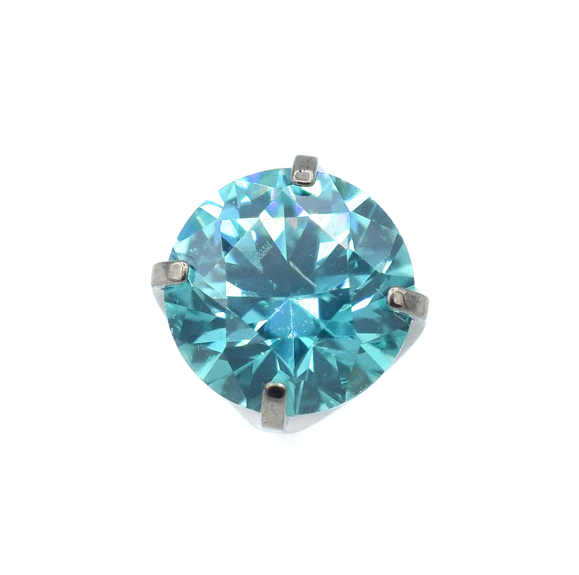 Mint Green CZ Prong by NeoMetal
