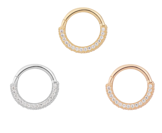 Showcase - CZ Clicker by Buddha Jewelry