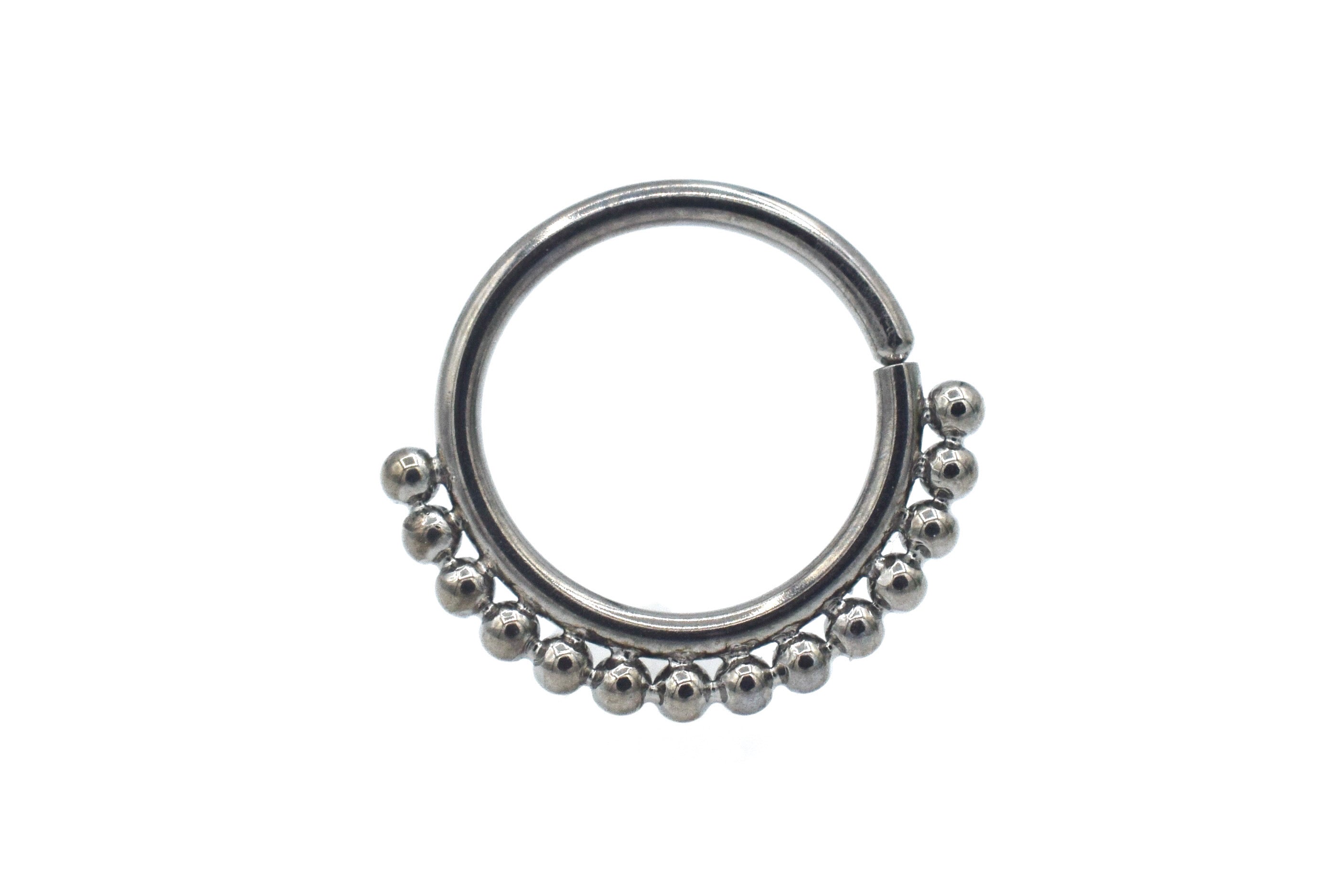 Haute Couture Beaded Seam Ring by LeRoi