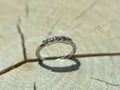 5 Gem Seam Ring by Kiwi Diamond
