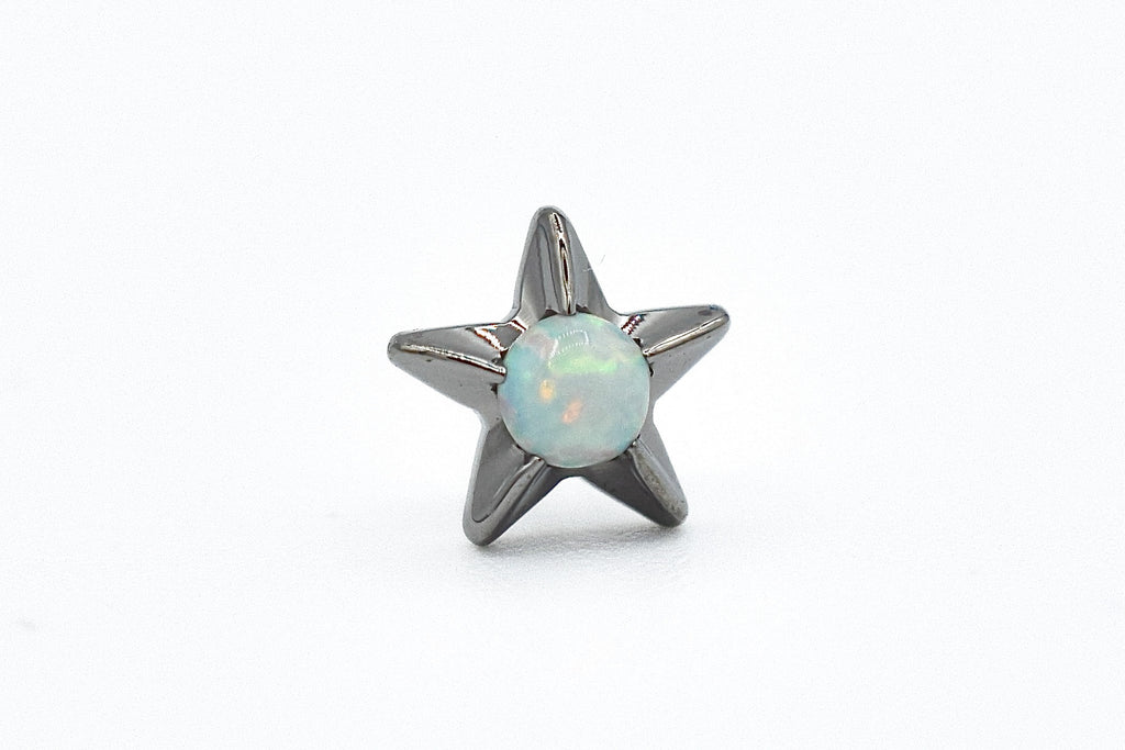 Titanium Gem Star by Anatometal