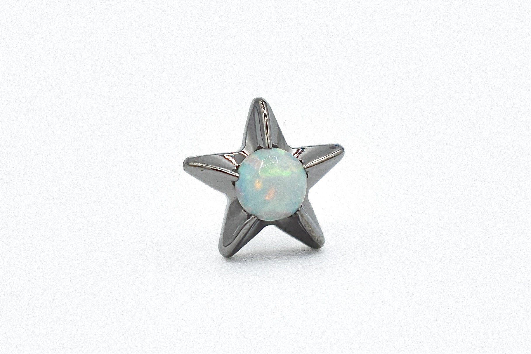 Titanium Gem Star by Anatometal