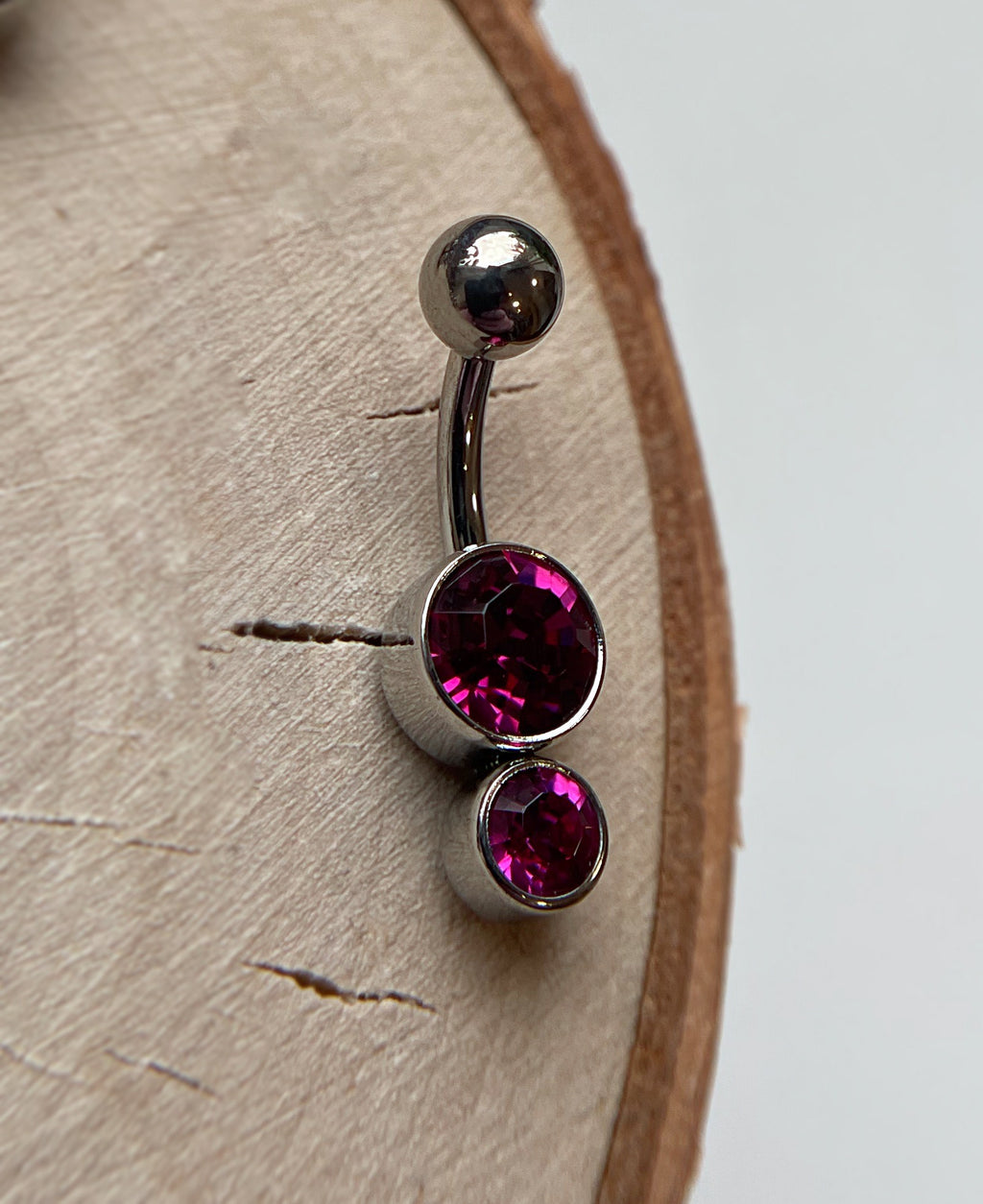 SHORT Gemini Navel Curve by (10 DIFFERENT COLORS) Industrial Strength