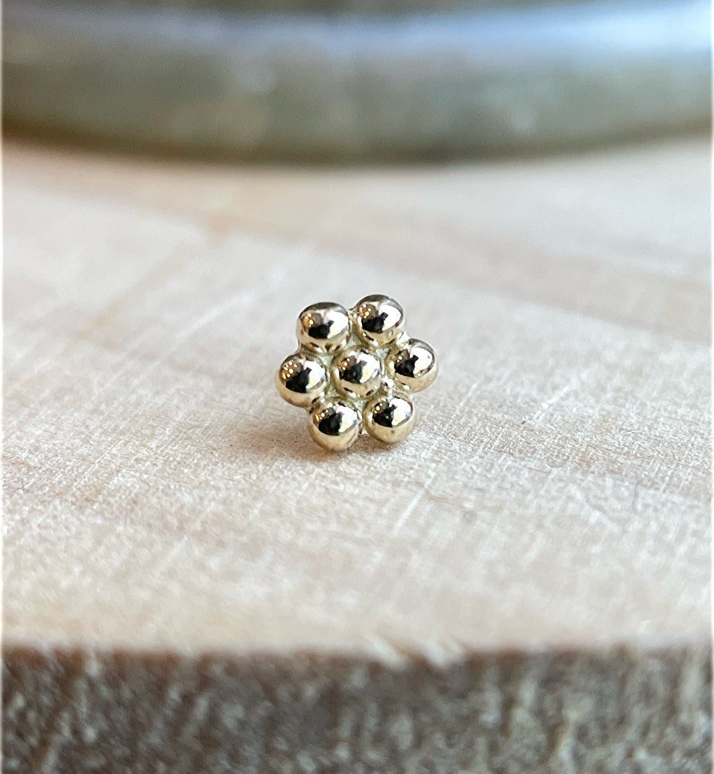 Beaded Flower by Divinity Metals