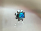 Titanium Sun Cabochon Ends by NeoMetal