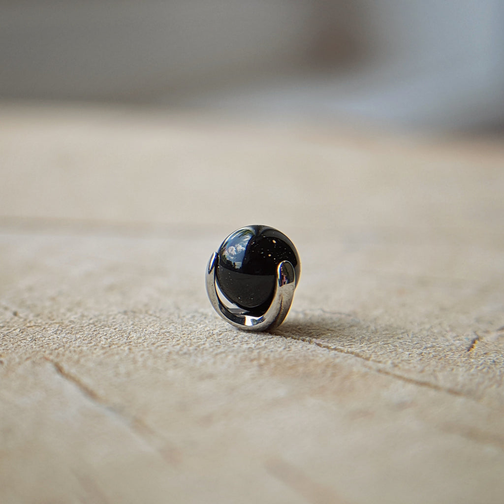 Prong-Set Opals & Stones (3mm Threadless) by People's Jewelry