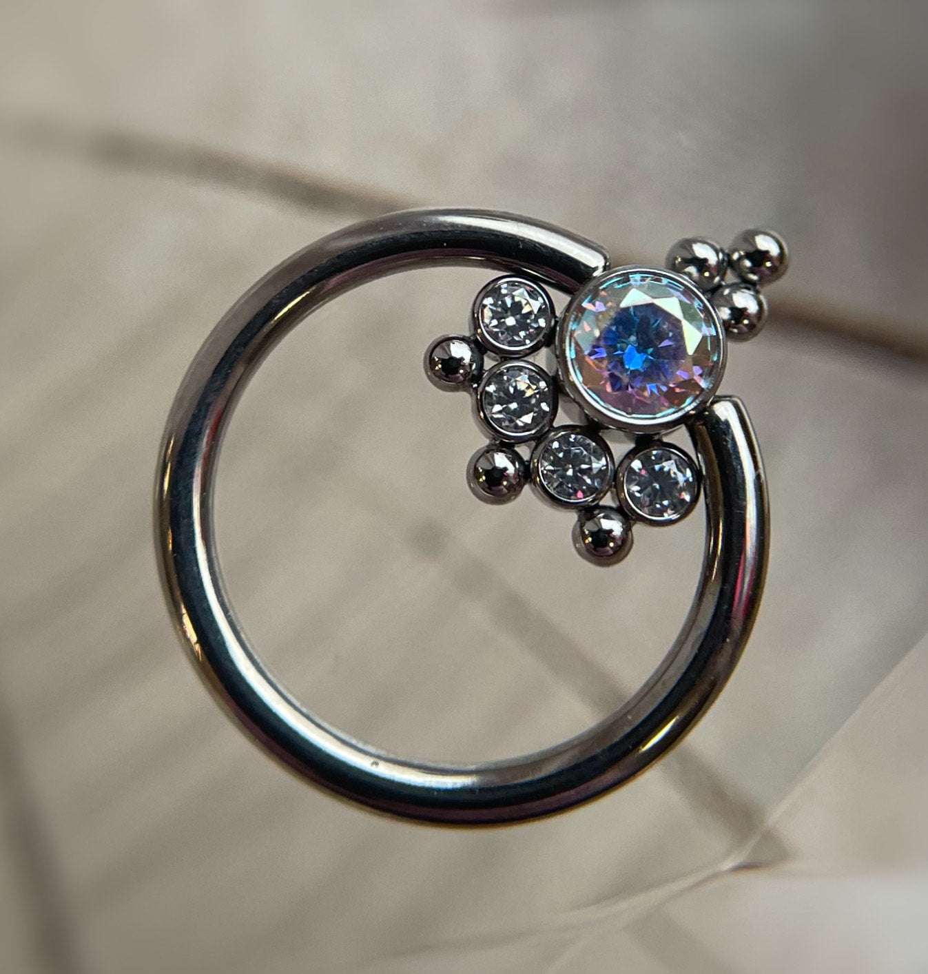 Haute Couture Captive Cluster (6HC-6) by LeRoi Fine Jewelry