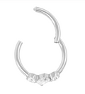 Titanium "Engaged" CZ Clicker by Crucial