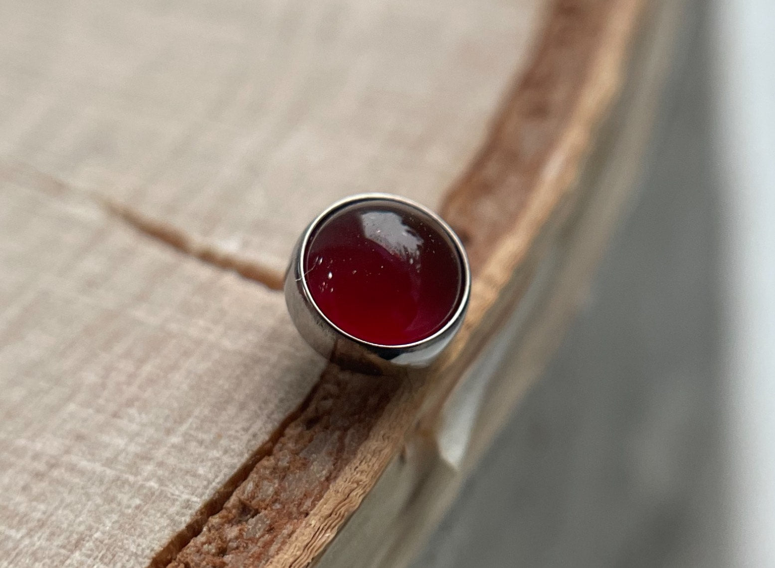 Genuine Carnelian Cabochon by People's Jewelry