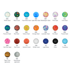 Titanium Sun Cabochon Ends by NeoMetal